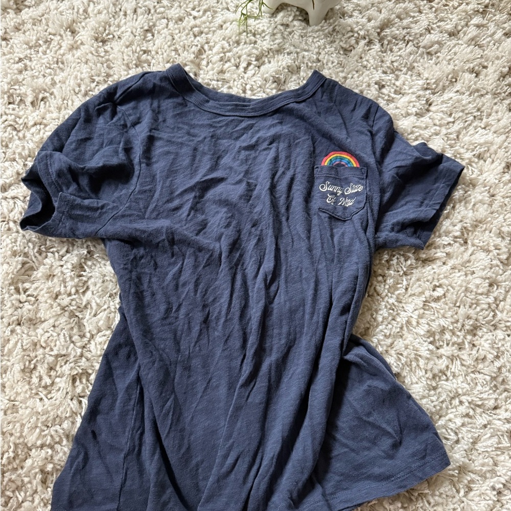 Navy blue Old Navy every day wear two casual spring Sunny State of Mind tee